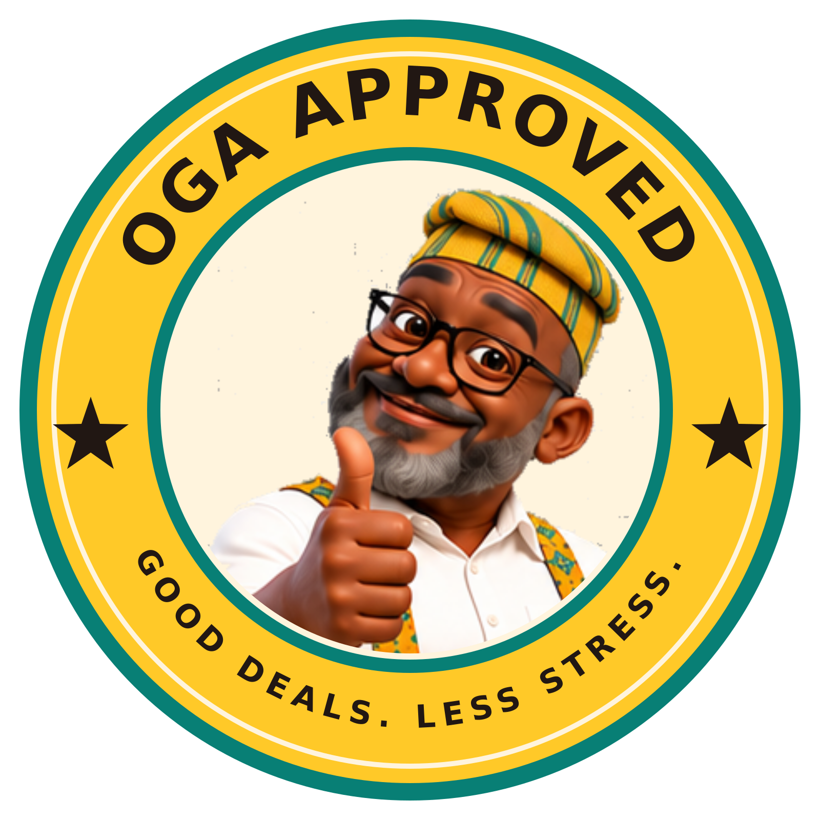 Oga Approved — Good deals. Less stress.